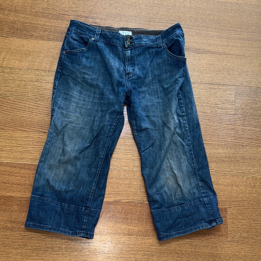 Y2K St. John Sport Denim Capri Jeans